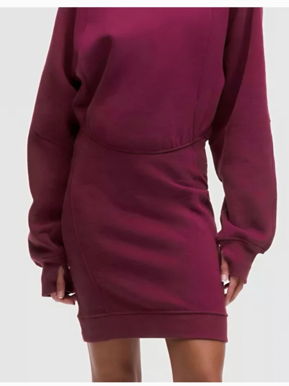 (Sold Out) Lululemon Scuba Long- Sleeve Dress
